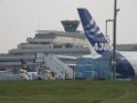 Warten auf den Airbus 380 Koeln Bonn P341